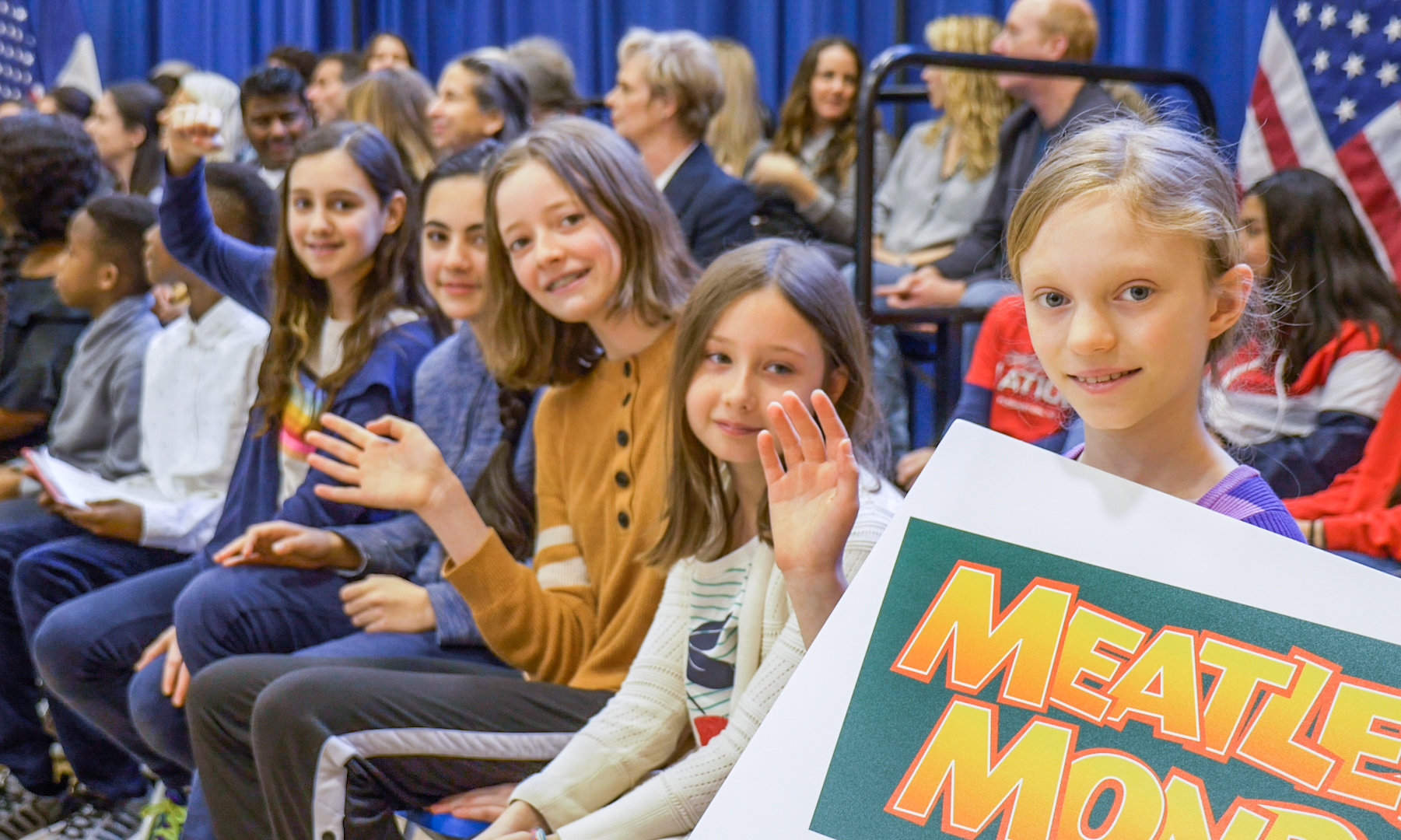 students at NYC schools which adopted Meatless Mondays