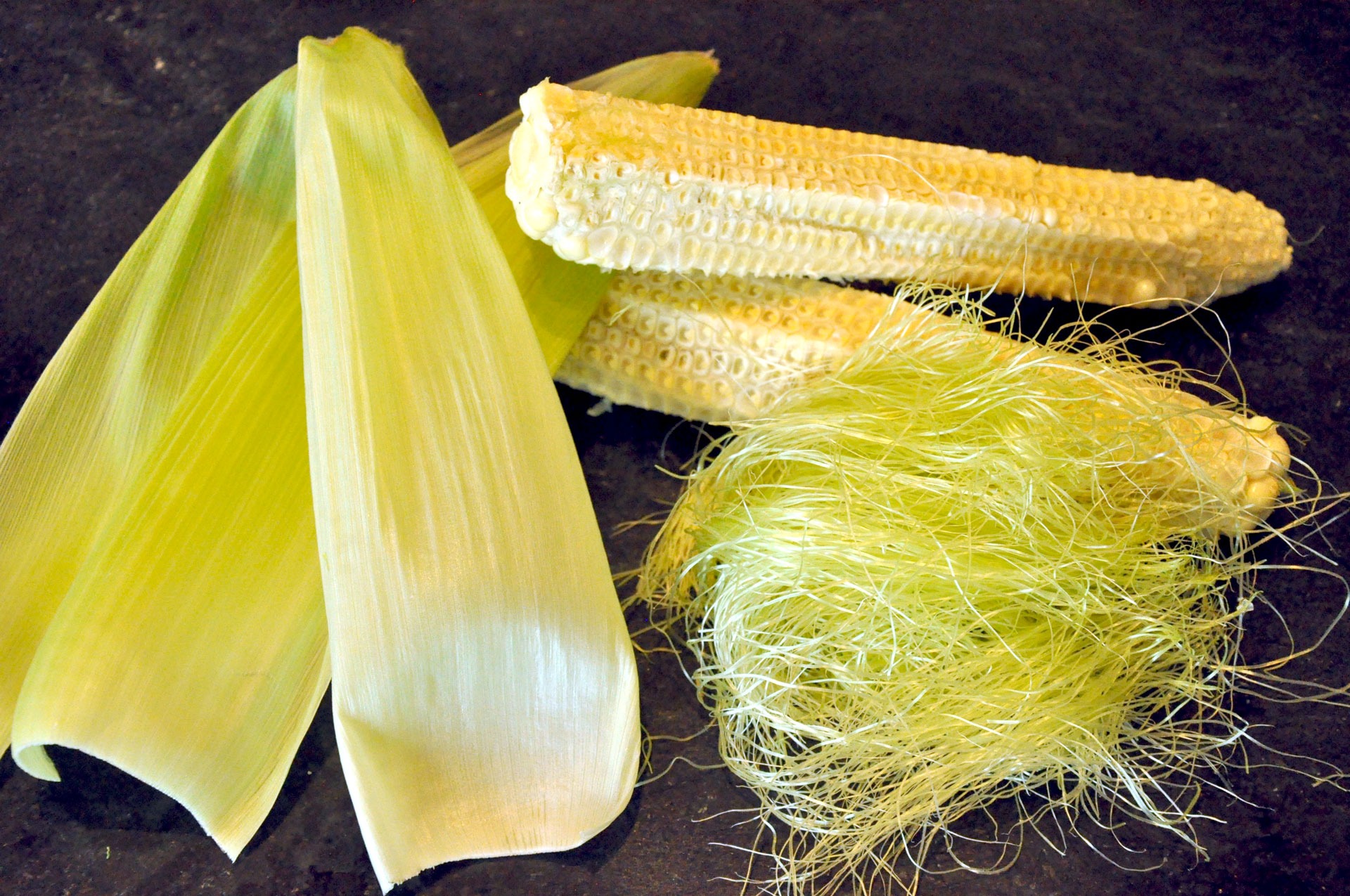 Corn Husks and Cobs